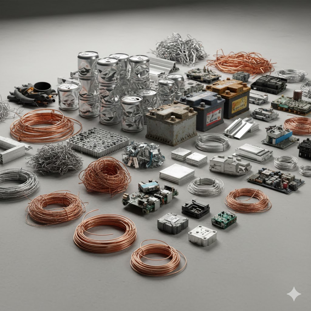 Heavy machinery scrap