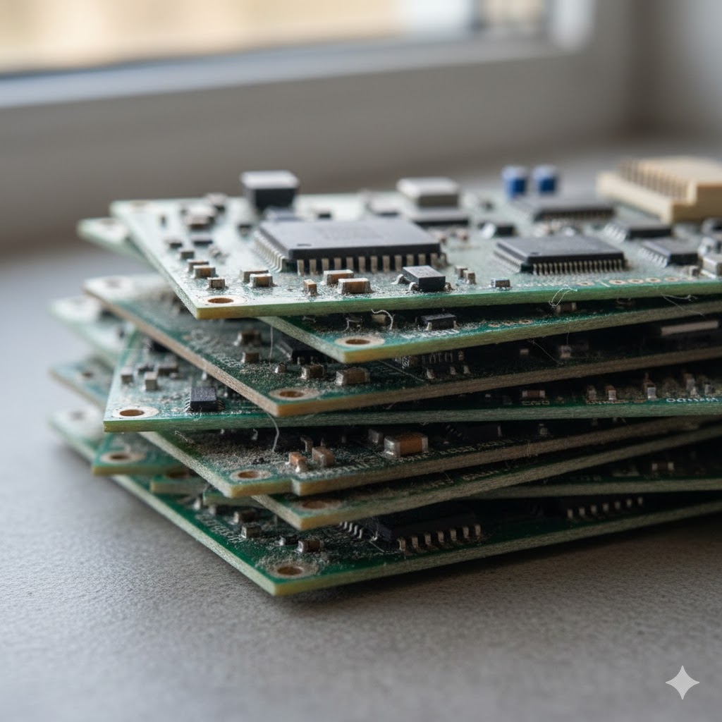 Electronic scrap and circuit boards